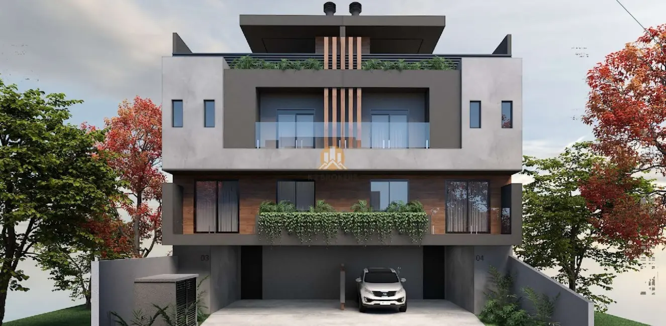 Foto 1 de Casa de Condomínio com 3 quartos à venda, 198m2 em Centro Cívico, Curitiba - PR