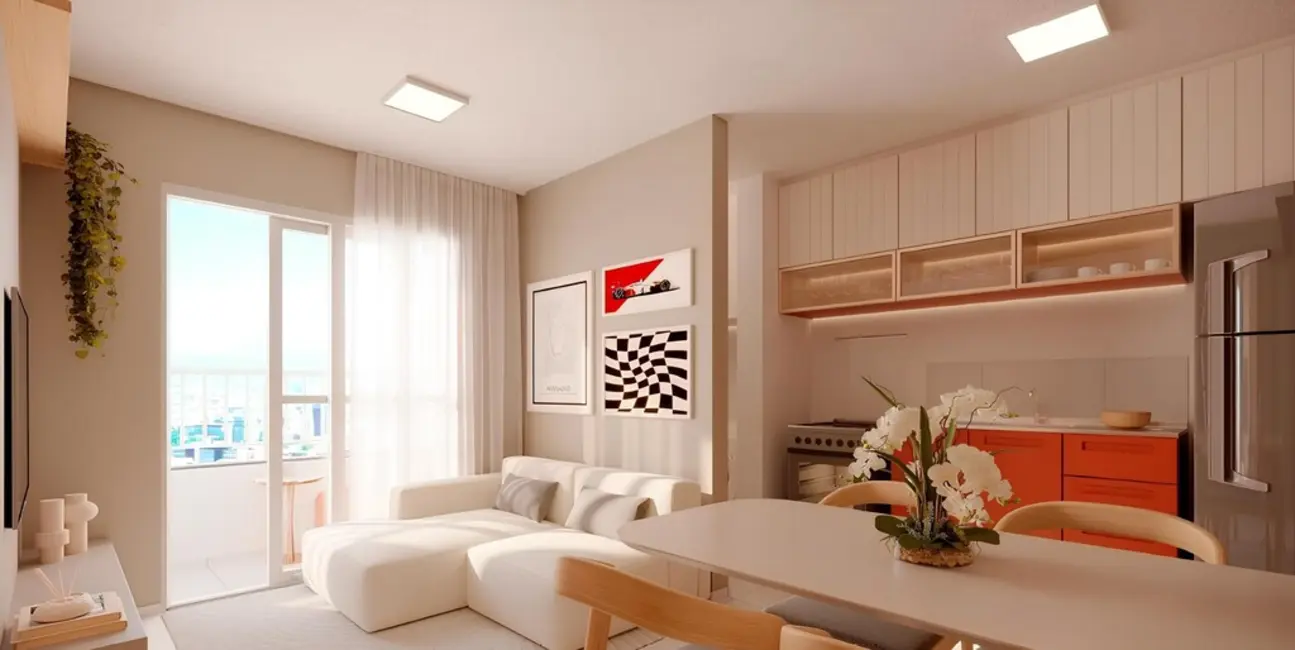 Foto 2 de Apartamento com 2 quartos à venda, 38m2 em Usina Piratininga, São Paulo - SP