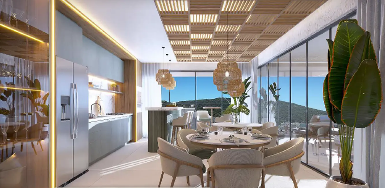 Foto 5 de Apartamento com 2 quartos à venda, 68m2 em Bombinhas - SC