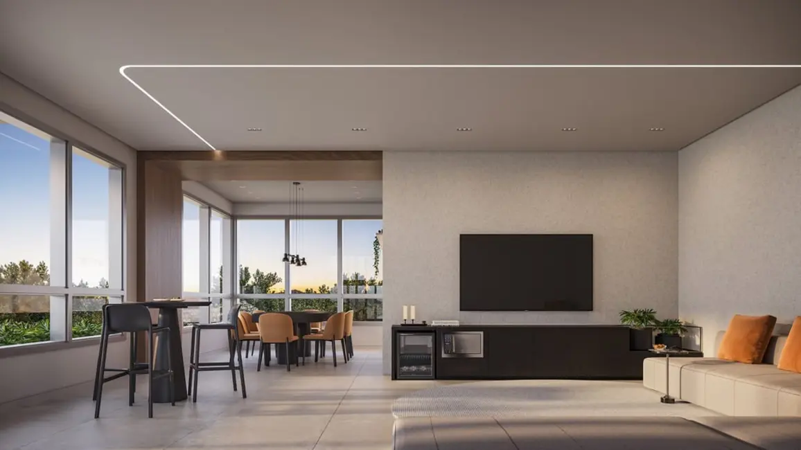 Apartamento com 3 quartos à venda, 220m2 em Curitiba - PR - imagem 8 Foto 8 de Apartamento com 3 quartos à venda, 220m2 em Curitiba - PR