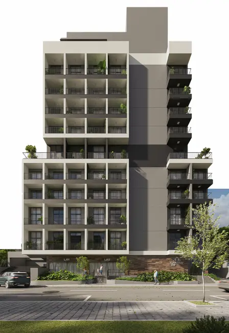 Apartamento com 1 quarto à venda, 16m2 em Centro Cívico, Curitiba - PR - imagem 3 Foto 3 de Apartamento com 1 quarto à venda, 16m2 em Centro Cívico, Curitiba - PR