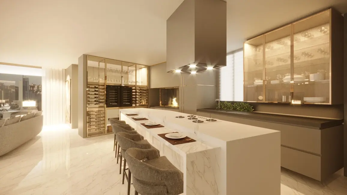 Foto 1 de Apartamento com 3 quartos à venda, 242m2 em Água Verde, Curitiba - PR