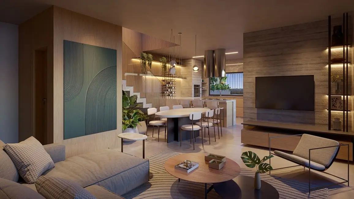 Foto 7 de Apartamento com 3 quartos à venda, 197m2 em Centro Cívico, Curitiba - PR