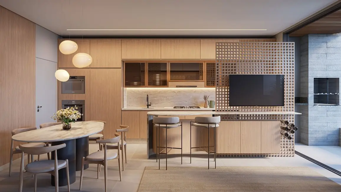 Foto 5 de Apartamento com 3 quartos à venda, 197m2 em Centro Cívico, Curitiba - PR