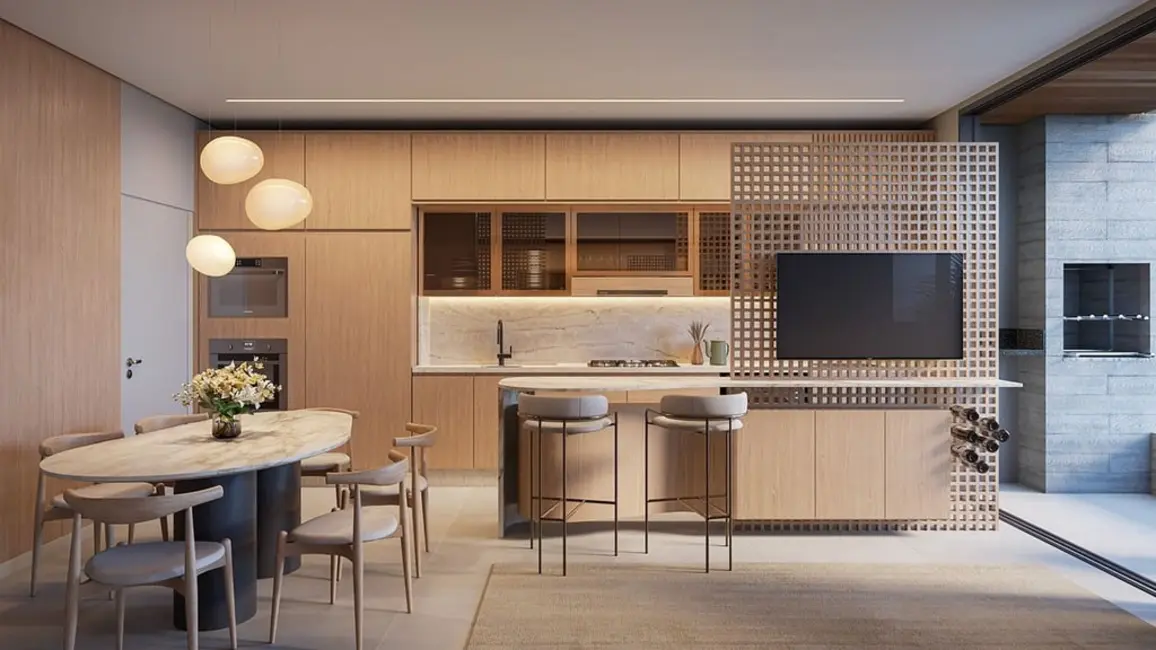 Foto 5 de Apartamento com 3 quartos à venda, 121m2 em Centro Cívico, Curitiba - PR