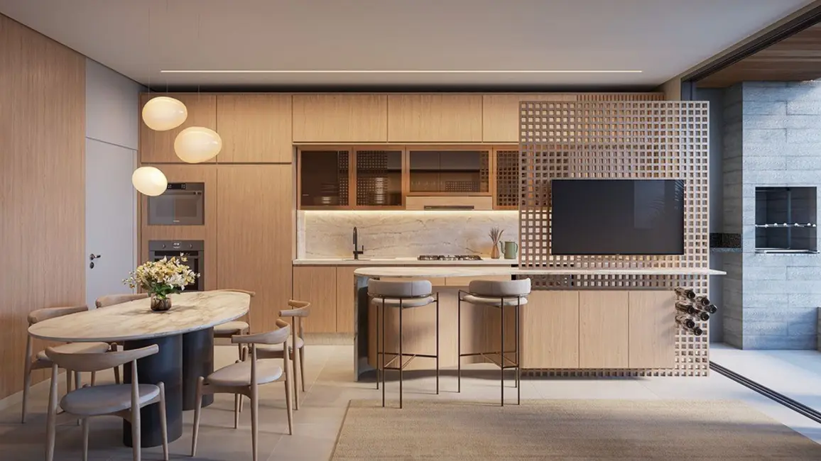 Apartamento com 3 quartos à venda, 93m2 em Centro Cívico, Curitiba - PR - imagem 6 Foto 6 de Apartamento com 3 quartos à venda, 93m2 em Centro Cívico, Curitiba - PR