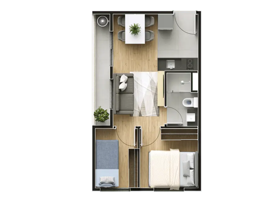 Foto 8 de Apartamento com 1 quarto à venda, 22m2 em Vila Clementino, São Paulo - SP