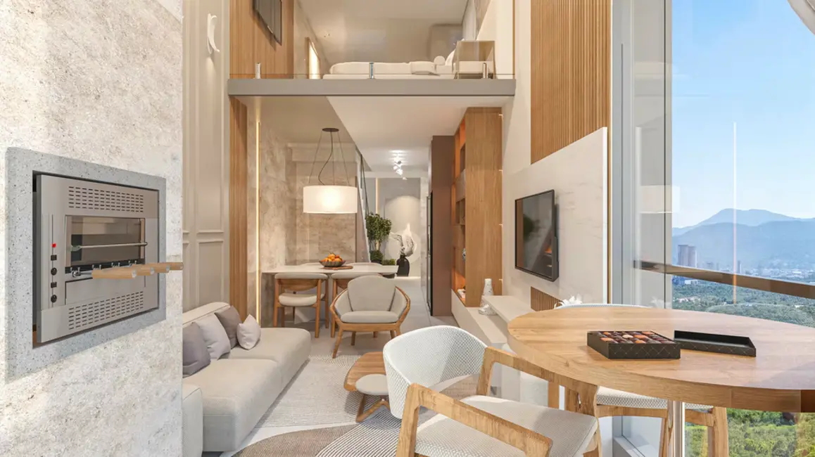 Foto 4 de Apartamento com 1 quarto à venda, 45m2 em Porto Belo - SC