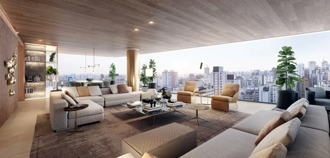 Apartamento com 4 quartos à venda, 585m2 em Jardim Paulista, São Paulo - SP - imagem 6 Foto 6 de Apartamento com 4 quartos à venda, 585m2 em Jardim Paulista, São Paulo - SP