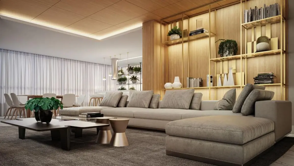 Foto 6 de Apartamento com 4 quartos à venda, 320m2 em Campo Comprido, Curitiba - PR