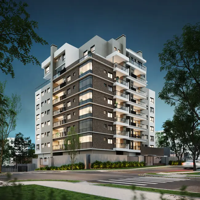 Foto 1 de Apartamento com 2 quartos à venda, 91m2 em Ahú, Curitiba - PR