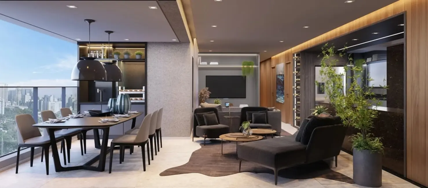 Foto 5 de Apartamento com 3 quartos à venda, 157m2 em Pinheiros, São Paulo - SP