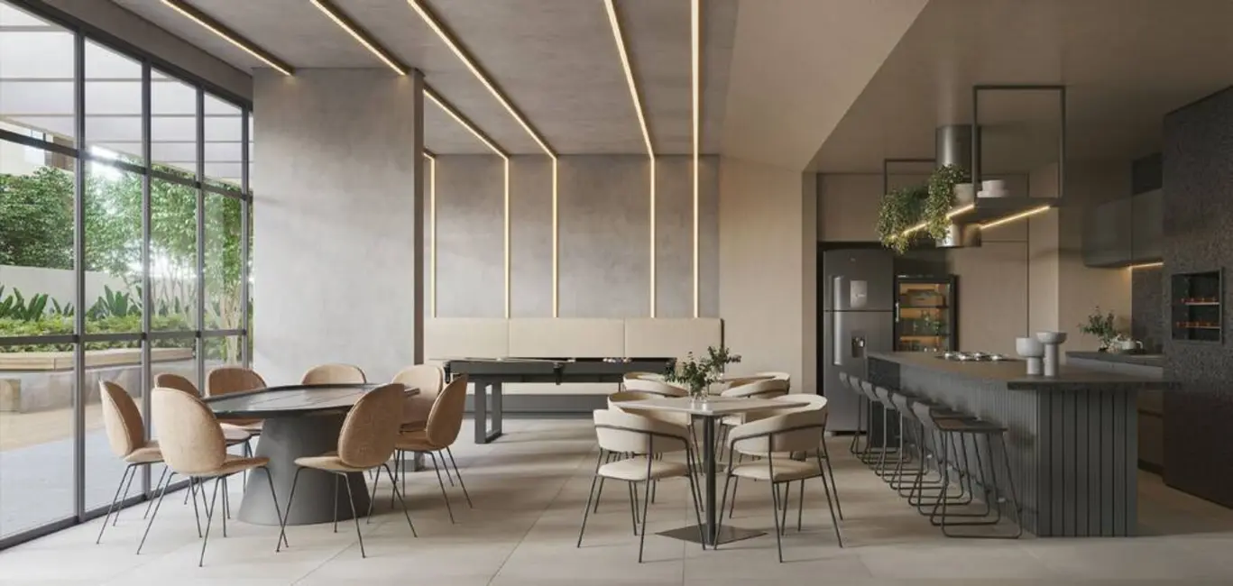 Foto 5 de Apartamento com 1 quarto à venda, 58m2 em Centro Cívico, Curitiba - PR