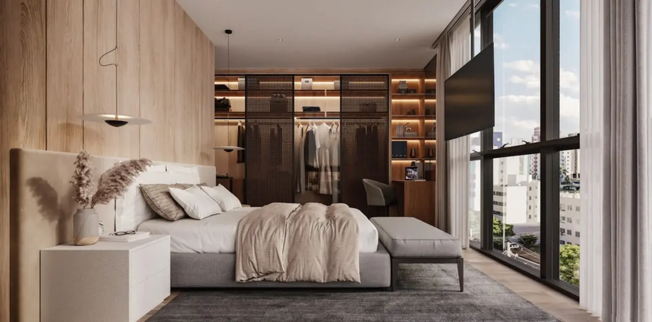 Foto 9 de Apartamento com 3 quartos à venda, 135m2 em Bigorrilho, Curitiba - PR