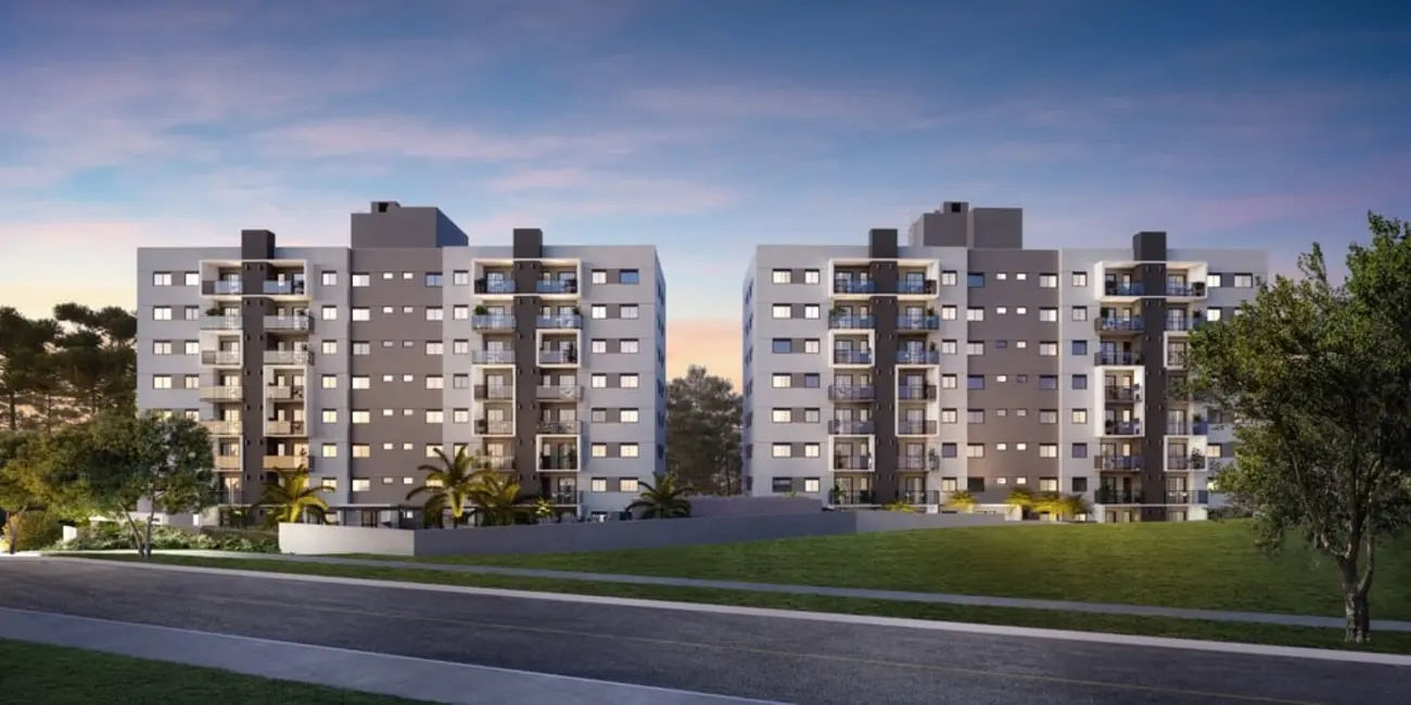 Foto 2 de Apartamento com 2 quartos à venda, 58m2 em Campo Comprido, Curitiba - PR