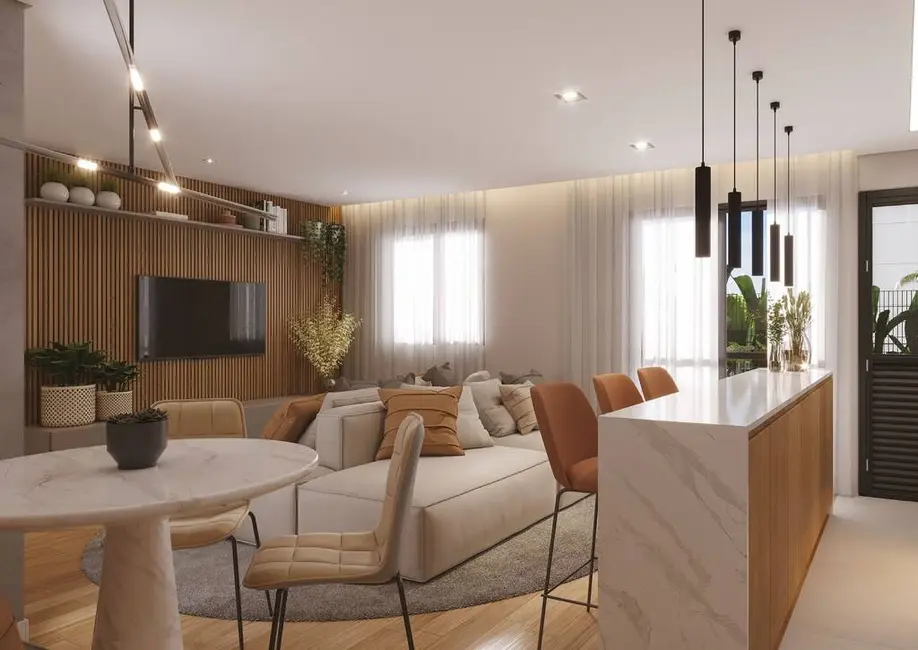 Foto 4 de Apartamento com 2 quartos à venda, 51m2 em Capão Raso, Curitiba - PR