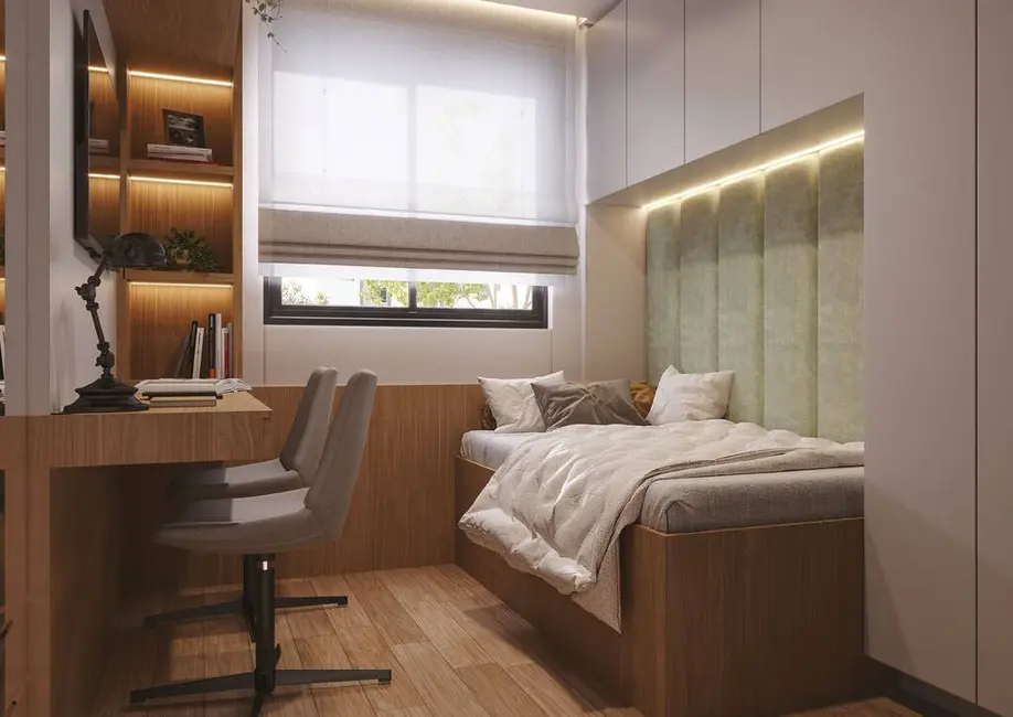 Foto 9 de Apartamento com 2 quartos à venda, 44m2 em Capão Raso, Curitiba - PR