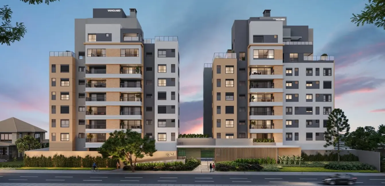Foto 2 de Apartamento com 3 quartos à venda, 117m2 em Alto da Rua XV, Curitiba - PR