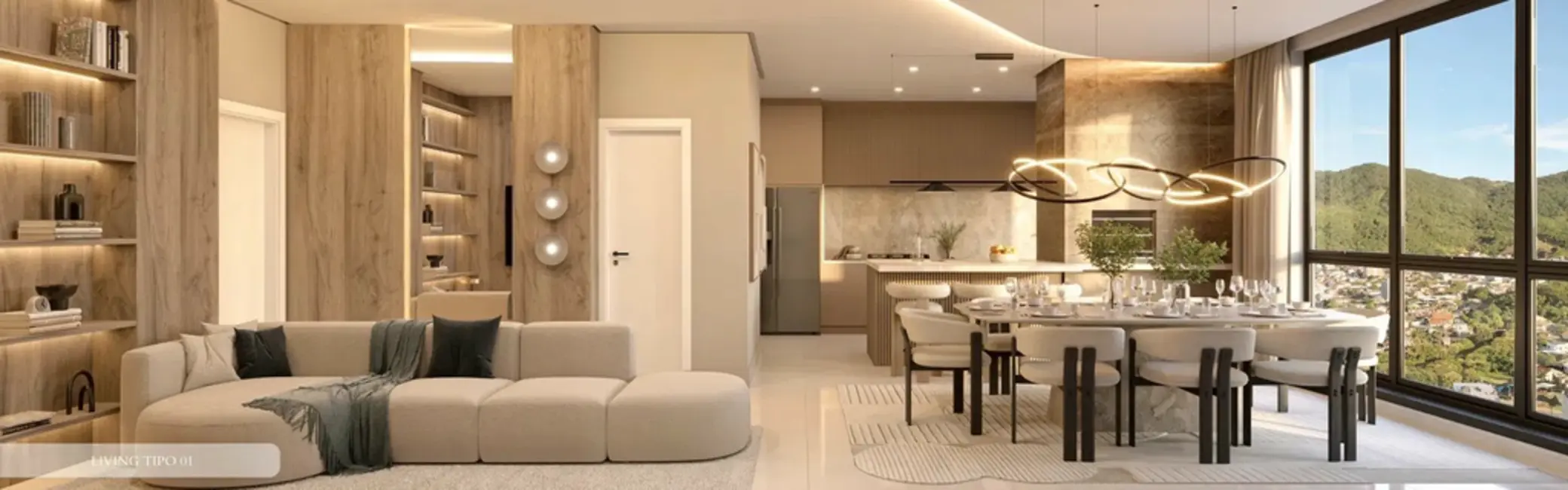 Foto 4 de Apartamento com 3 quartos à venda, 110m2 em Porto Belo - SC