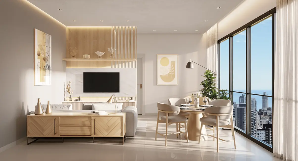 Foto 6 de Apartamento com 2 quartos à venda, 56m2 em Meia Praia, Itapema - SC