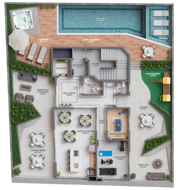 Foto 5 de Apartamento com 3 quartos à venda, 84m2 em Porto Belo - SC