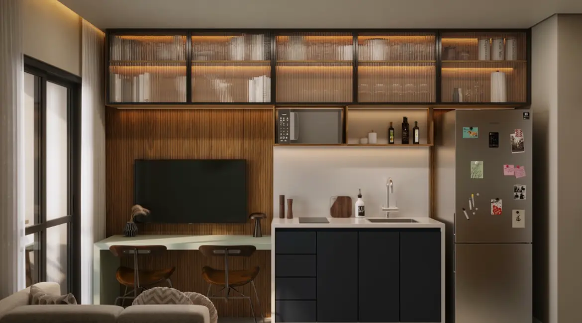 Apartamento com 1 quarto à venda, 25m2 em Vila Sônia, São Paulo - SP - imagem 3 Foto 3 de Apartamento com 1 quarto à venda, 25m2 em Vila Sônia, São Paulo - SP