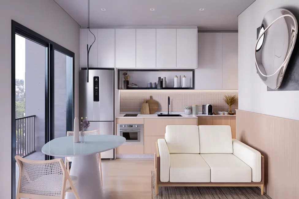 Foto 5 de Apartamento com 1 quarto à venda, 35m2 em Lindóia, Curitiba - PR