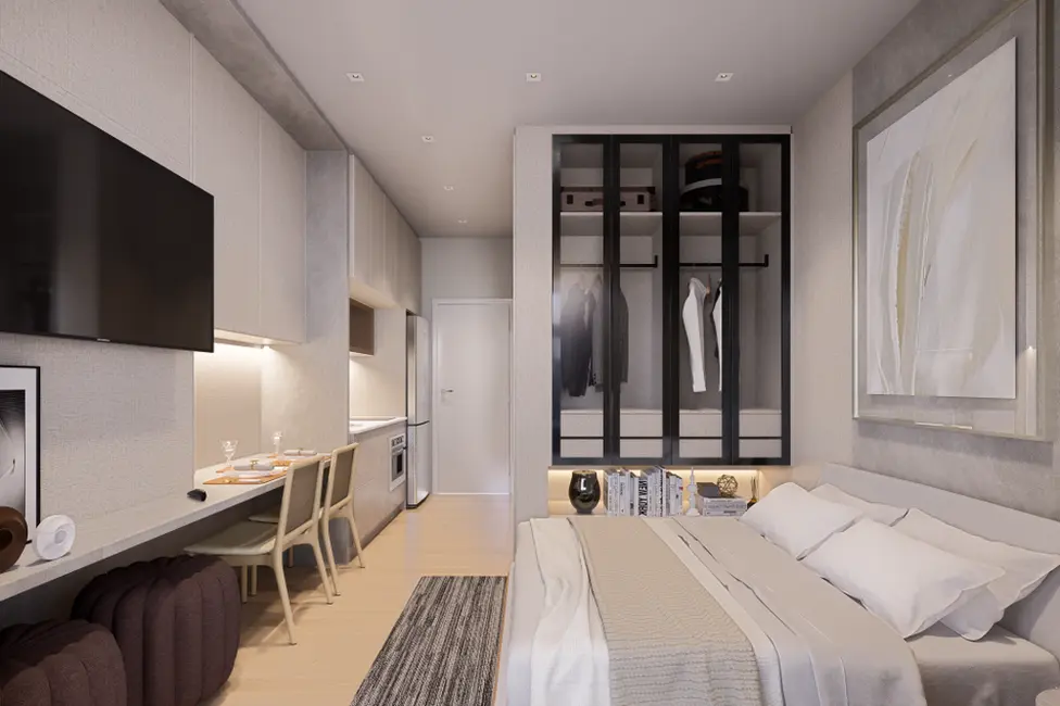 Foto 7 de Apartamento com 1 quarto à venda, 35m2 em Lindóia, Curitiba - PR
