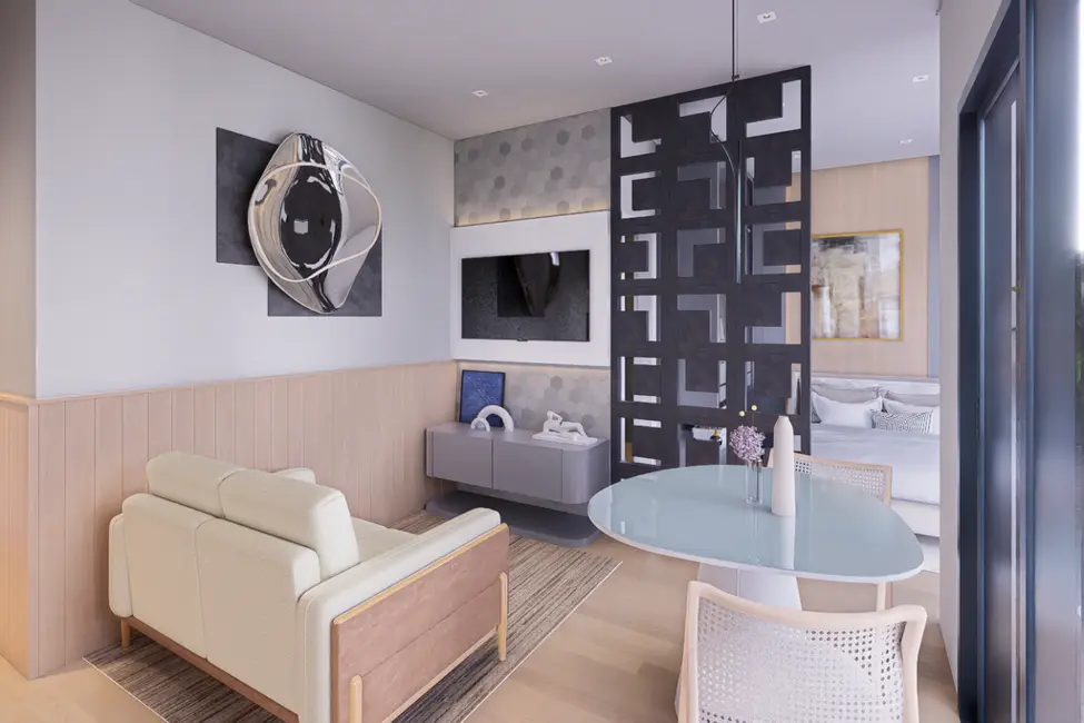 Foto 4 de Apartamento com 1 quarto à venda, 35m2 em Lindóia, Curitiba - PR