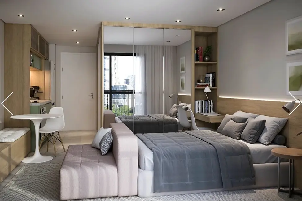 Apartamento com 1 quarto à venda, 25m2 em Campo Belo, São Paulo - SP - imagem 1 Foto 1 de Apartamento com 1 quarto à venda, 25m2 em Campo Belo, São Paulo - SP