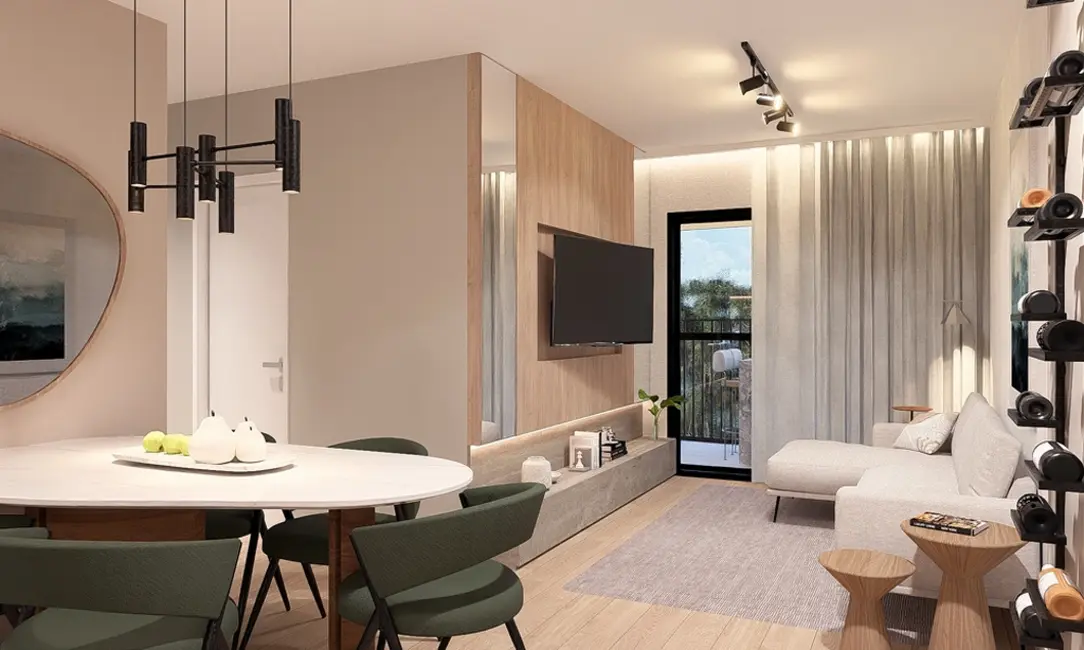 Foto 3 de Apartamento com 3 quartos à venda, 75m2 em Hauer, Curitiba - PR