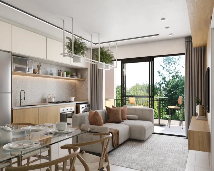 Foto 4 de Apartamento com 2 quartos à venda, 60m2 em Cajuru, Curitiba - PR