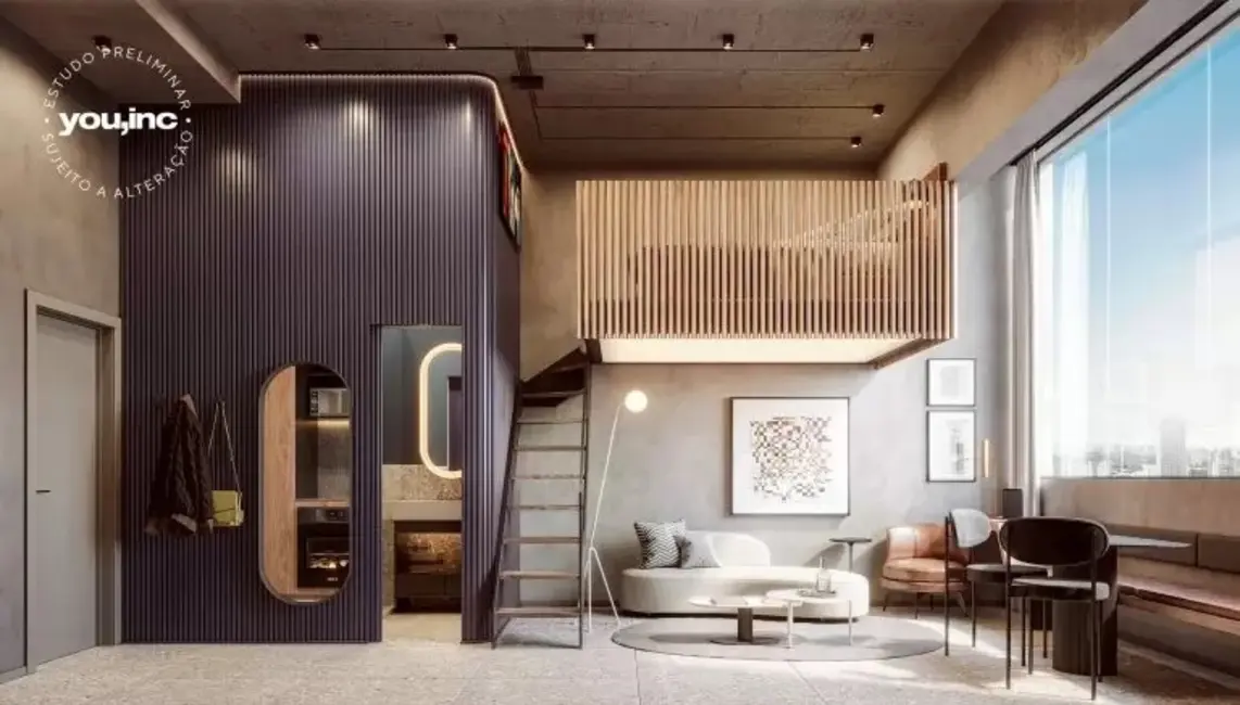 Apartamento com 1 quarto à venda, 29m2 em Moema, São Paulo - SP - imagem 4 Foto 4 de Apartamento com 1 quarto à venda, 29m2 em Moema, São Paulo - SP