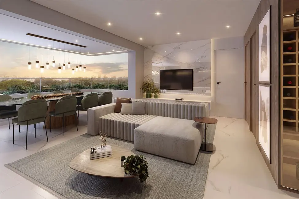 Apartamento com 3 quartos à venda, 101m2 em Campo Belo, São Paulo - SP - imagem 7 Foto 7 de Apartamento com 3 quartos à venda, 101m2 em Campo Belo, São Paulo - SP