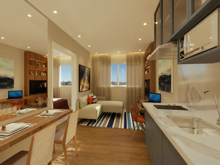 Apartamento com 1 quarto à venda, 24m2 em Vila Mascote, São Paulo - SP - imagem 4 Foto 4 de Apartamento com 1 quarto à venda, 24m2 em Vila Mascote, São Paulo - SP