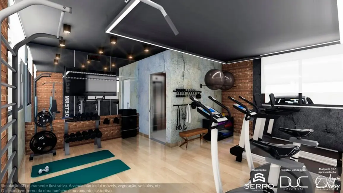 Foto 6 de Apartamento com 2 quartos à venda, 59m2 em Pedra Branca, Palhoca - SC