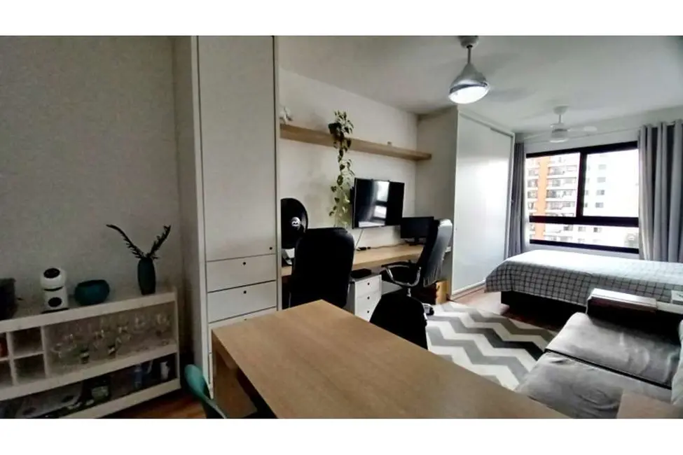 Foto 1 de Apartamento com 1 quarto à venda, 29m2 em Mirandópolis, São Paulo - SP