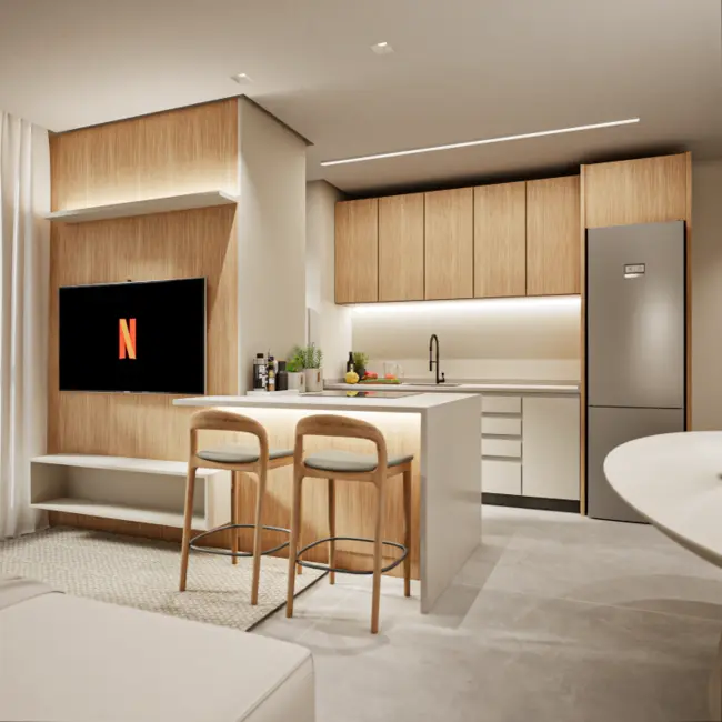 Foto 8 de Apartamento com 3 quartos à venda, 100m2 em Pedra Branca, Palhoca - SC