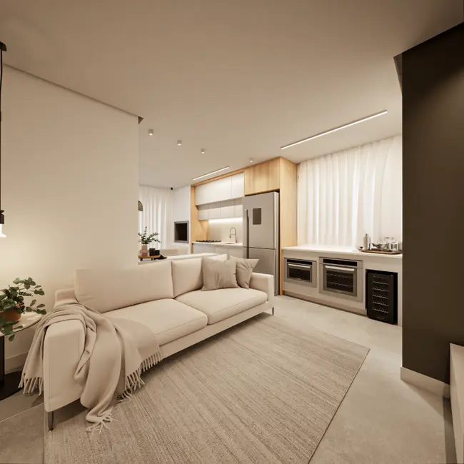 Foto 3 de Apartamento com 3 quartos à venda, 100m2 em Pedra Branca, Palhoca - SC