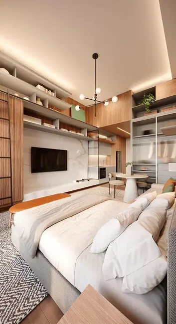 Apartamento com 1 quarto à venda, 43m2 em Brooklin Paulista, São Paulo - SP - imagem 6 Foto 6 de Apartamento com 1 quarto à venda, 43m2 em Brooklin Paulista, São Paulo - SP