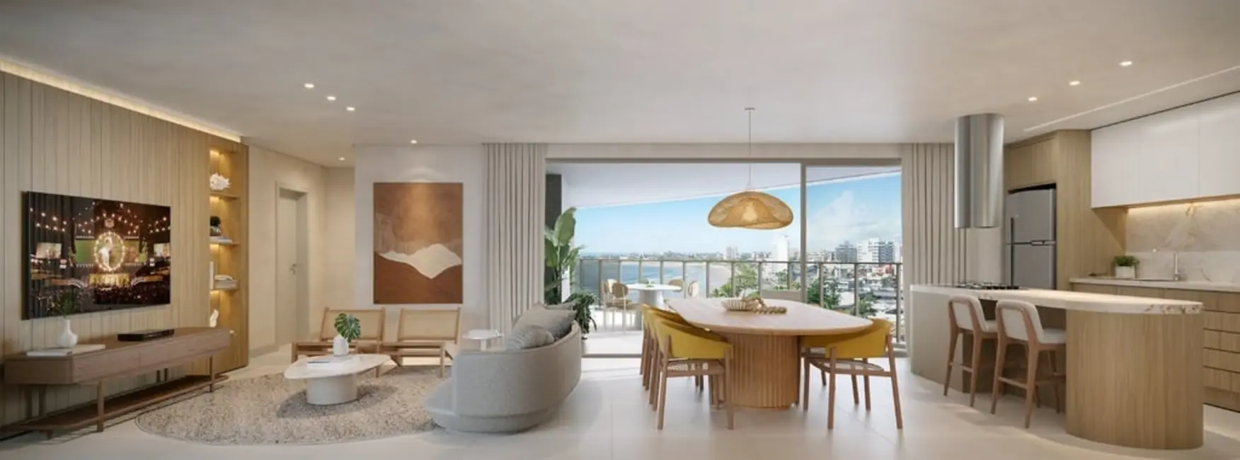 Foto 5 de Apartamento com 4 quartos à venda, 344m2 em Guaratuba - PR