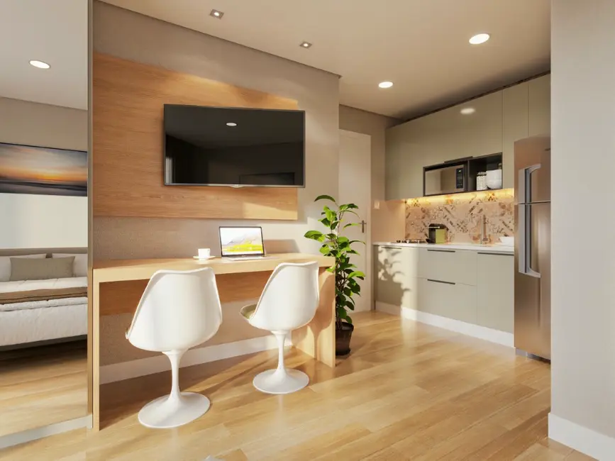 Foto 5 de Apartamento com 1 quarto à venda, 55m2 em Bacacheri, Curitiba - PR