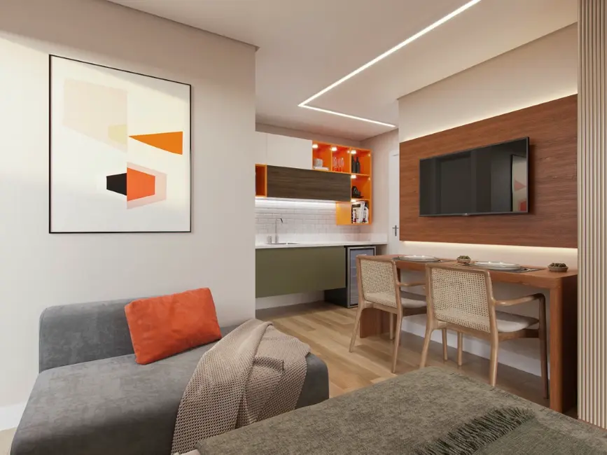 Foto 6 de Apartamento com 1 quarto à venda, 55m2 em Bacacheri, Curitiba - PR