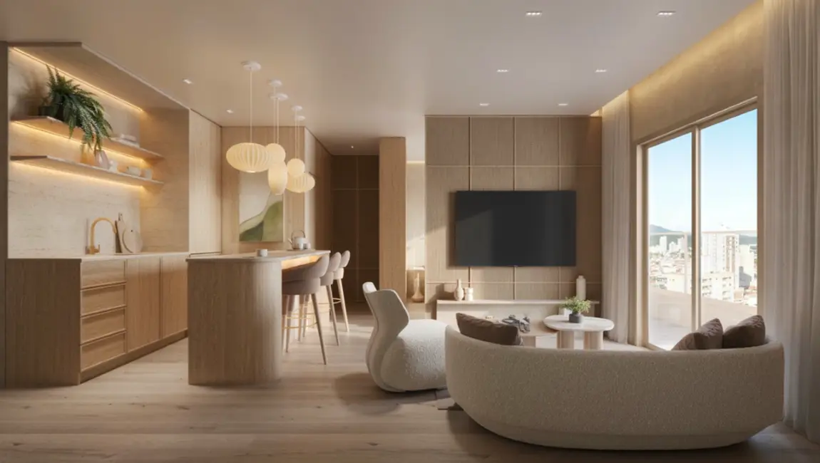 Apartamento com 1 quarto à venda, 30m2 em Centro, Itajai - SC - imagem 8 Foto 8 de Apartamento com 1 quarto à venda, 30m2 em Centro, Itajai - SC