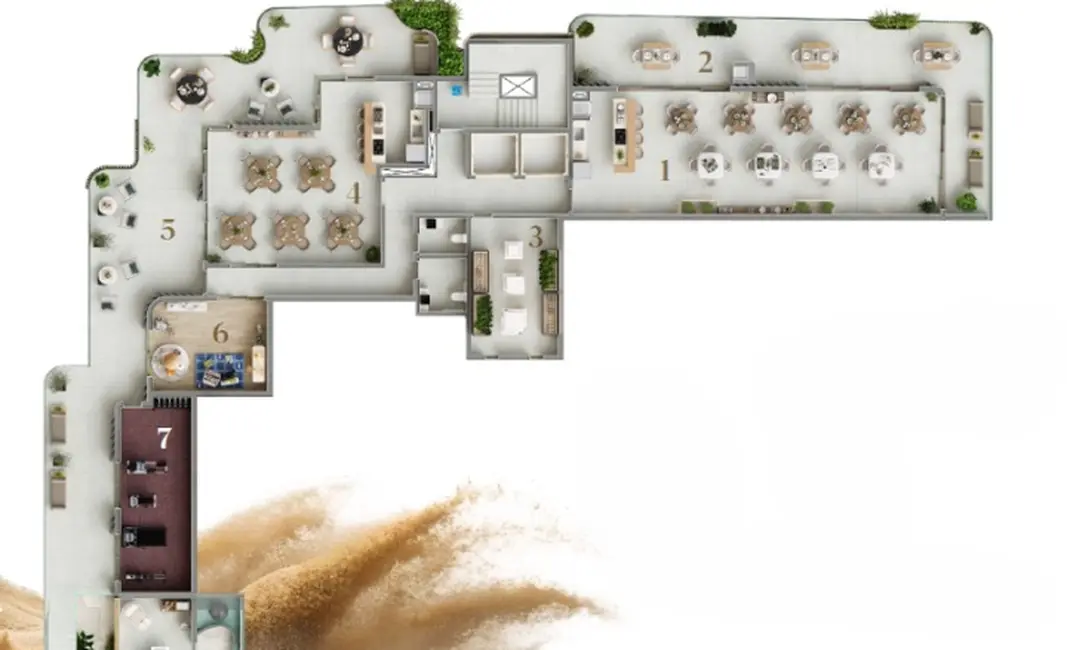 Apartamento com 3 quartos à venda, 244m2 em Cabeçudas, Itajai - SC - imagem 7 Foto 7 de Apartamento com 3 quartos à venda, 244m2 em Cabeçudas, Itajai - SC