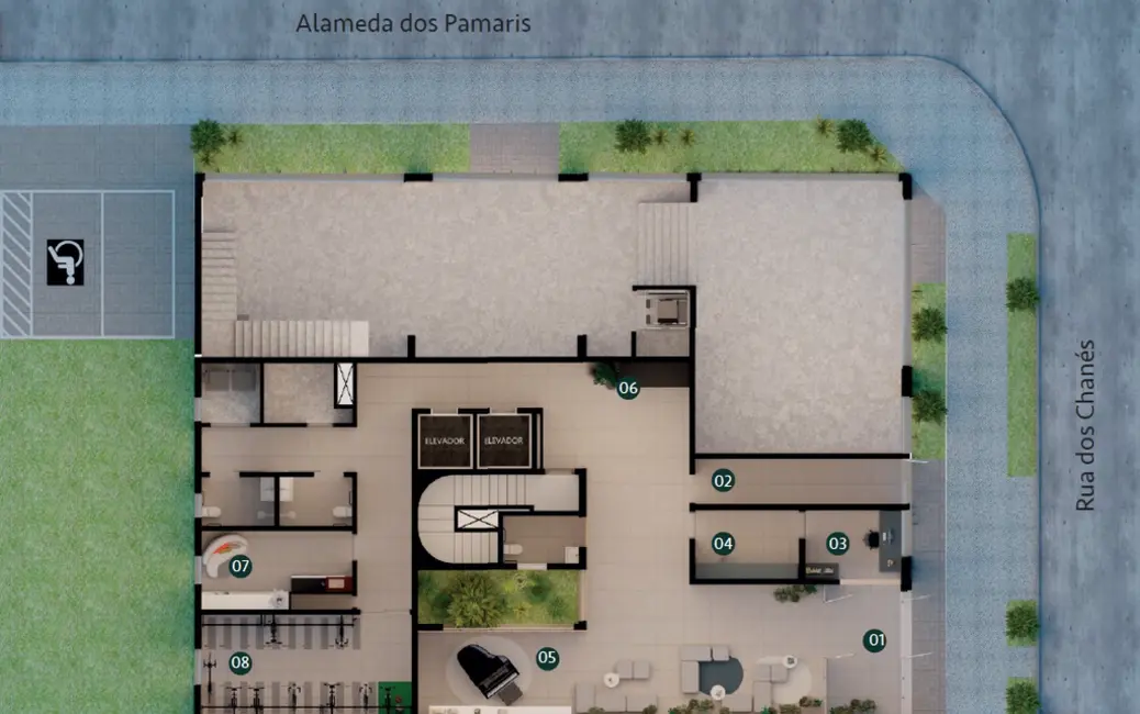 Foto 3 de Apartamento com 1 quarto à venda, 23m2 em Moema, São Paulo - SP