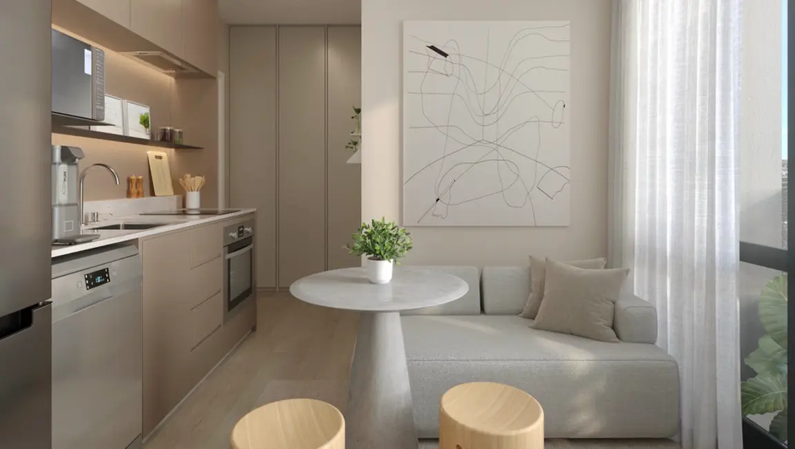 Foto 5 de Apartamento com 1 quarto à venda, 19m2 em Rebouças, Curitiba - PR