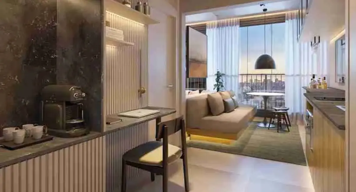 Apartamento com 1 quarto à venda, 28m2 em Vila Mariana, São Paulo - SP - imagem 8 Foto 8 de Apartamento com 1 quarto à venda, 28m2 em Vila Mariana, São Paulo - SP