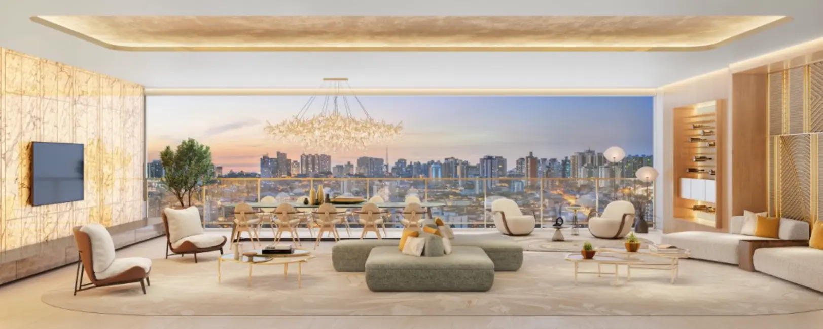 Apartamento com 4 quartos à venda, 251m2 em Brooklin Novo, São Paulo - SP - imagem 6 Foto 6 de Apartamento com 4 quartos à venda, 251m2 em Brooklin Novo, São Paulo - SP