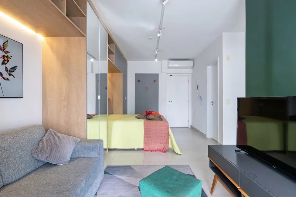Foto 2 de Apartamento com 1 quarto à venda, 37m2 em Moema, São Paulo - SP